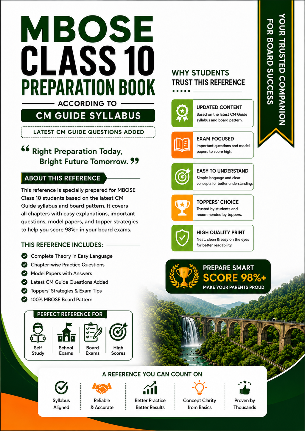 CM IMPACT – CLASS 10 MBOSE Complete Integrated Guide 2026–2027 | Latest CM Guide–Based Questions + Complete Syllabus | Questions, Answers & Exam Preparation